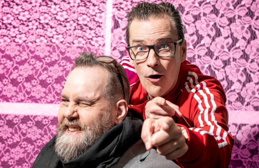 Stan Saanila och André Wickström är radarparet bakom höstens revy Fina pipor.