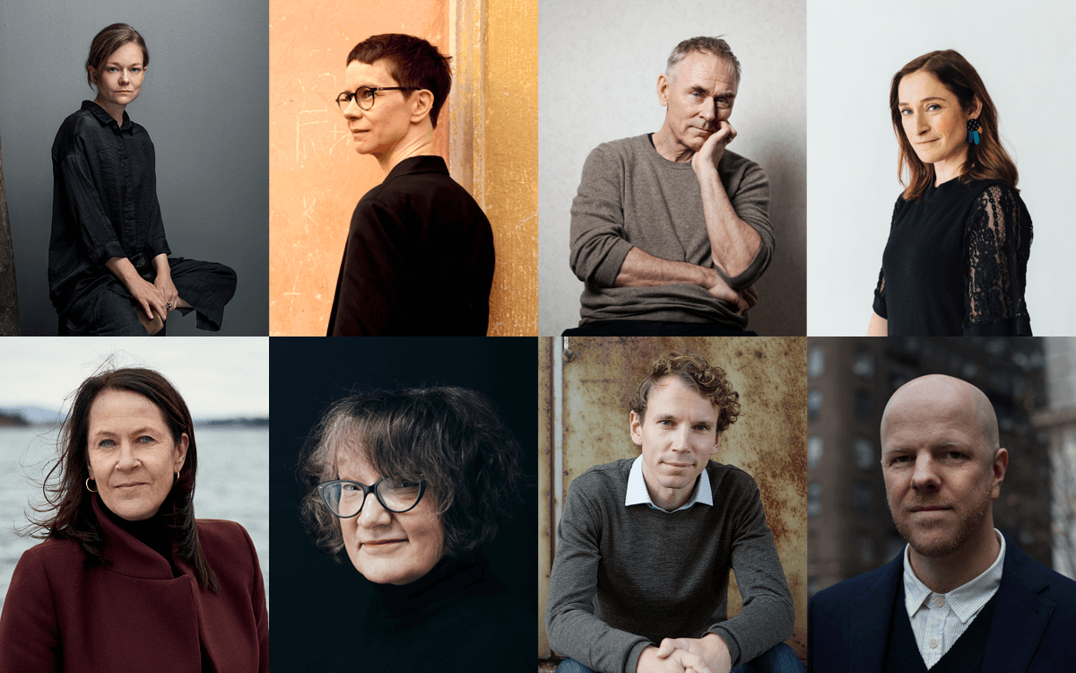 Åtta framstående författare möts i litteraturfestivalen Gränslöst